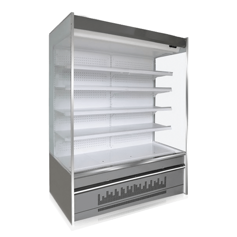 Supermarket Air Curtain Cabinet (All-In-One) Right Angle